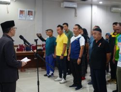 Bupati Algafry Lepas 60 Atlet Ikuti Porprov Korpri Babel