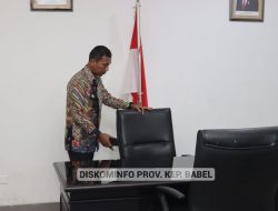 Juni Ini, Pj Gubernur Suganda Rutin Ngantor di Belitung