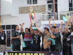 PLN Jawara Gelaran Liga Pekerja Futsal Peringatan Hari Buruh Nasional 2023