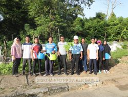 Pemprov Babel Galakkan Program Blue Green, Pekarangan Kantor Dijadikan Budidaya Sayur dan Buah