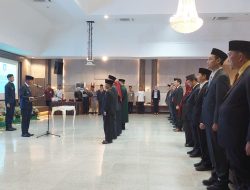 Pj Gubernur Lantik Pejabat Eselon II, Dua Diantaranya Wajah Baru