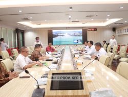 Pj Gubernur Suganda Pandapotan Bawa Permasalahan Pengerukan Muara Sungai dan TPI ke KKP RI