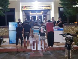Polda Babel Amankan Lima Pelaku Curat, Dua Diantaranya Dihadiahi Timah Panas