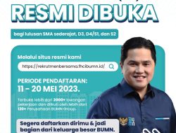 PLN Buka 32 Lowongan Pekerjaan di Rekrutmen Bersama BUMN 2023
