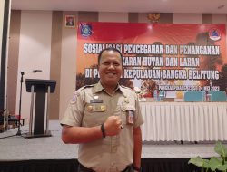 BPBD Babel Petakan Daerah Berpotensi Kekeringan dan Kebakaran Hutan