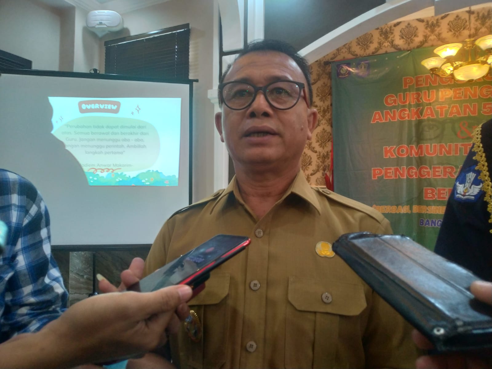 Kukuhkan Guru Penggerak, Syahbudin Optimis Pendidikan Di Bangka Semakin ...