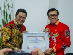 Dukung Pembangunan dan Pelayanan Publik, Basel Raih Penghargaan dari Kemenkumham RI