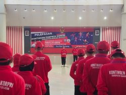 Wabup Debby Vita Dewi Minta Kontingen Basel Jaga Marwah di Porprov Korpri 2023