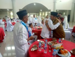 Sebelum Bertolak ke Mekkah, Ratusan Calon Jemaah Haji Basel Silaturahmi dengan Bupati dan Wabup