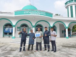 Masjid Nurhidayah Desa Katis Terima Bantuan dari PT Timah Tbk