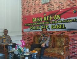 Buka Keran, Kapolda Ajak Bhabinkamtibmas Ngopi sambil Diskusi