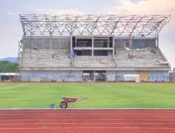 Persiapan Porprov VI Babel, Pembangunan Stadion Sudah 94 Persen