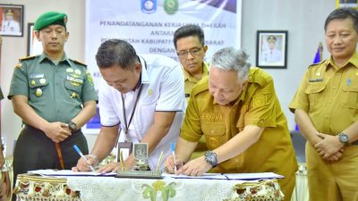 Perkuat Penegakan Perda, Pemkab Babar Teken MoU dengan PN Mentok