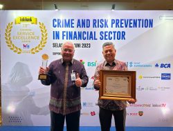 Bank Sumsel Babel Raih Penghargaan Layanan Terbaik se-Indonesia Tahun 2023