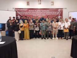 KPU Tetapkan 161.413 DPT Pemilu 2024, Pemilih Perempuan Lebih Banyak