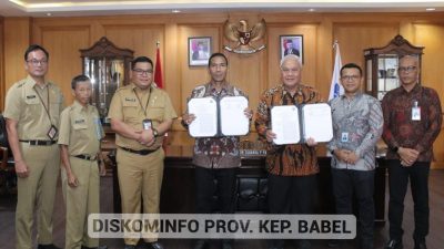 Jalin Kerja Sama Kembali, Gaji ASN Pemprov Babel Lewat Bank Sumselbabel Lagi