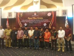 KPU Tetapkan DPT di Babel, Naik 7,5 Persen Dibandingkan Pemilu 2019