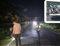 Tiga Sepeda Motor Terlibat Kecelakaan di Desa Air Belo, Satu Orang Meninggal Dunia di TKP