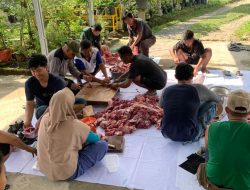 Yayasan BPJ Peduli Kembali Sebarkan Ratusan Paket Daging Kurban