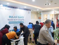 Jelang HUT ke-47, PT Timah Tbk Kembali Gelar Bulan Bakti Khitanan Massal dan Donor Darah