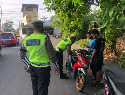 Mulai Hari Ini Satlantas Polres Bangka Gelar Operasi Menumbing, Melanggar Kena Tilang