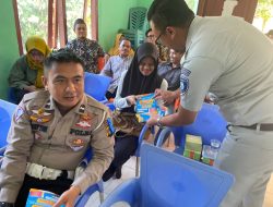 Jasa Raharja Sosialisasikan Penghapusan Data Kendaraan Bermotor di Kecamatan Bakam Kabupaten Bangka