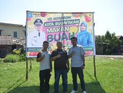 Kembangkan Potensi Lokal Desa, PT Timah Tbk Dukung Bazar Durian di Desa Air Mesu