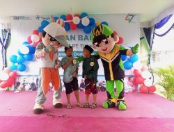 Semarak Khitanan Massal PT Timah Tbk di Bangka Barat, Anak-Anak Dihibur Badut 