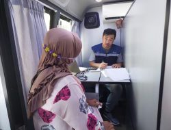 Semarakkan Bakti Masyarakat TNI AU ke-76, PT Timah Tbk Hadirkan Mobil Sehat di Tanjungpendam