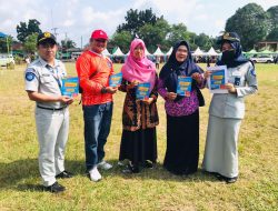 Jasa Raharja Babel Bersama Samsat Bangka Tengah Sosialisasikan Program Penghapusan Data Ranmor di Kecamatan Lubuk Besar