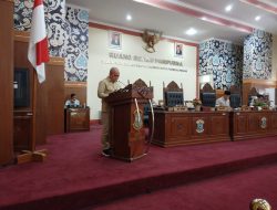Molen Sampaikan Rancangan Perubahan  KUA-PPAS APBD Kota Pangkalpinang
