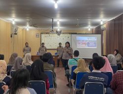 Goes to Campus, Polwan Polres Bangka Sosialisasikan Tindak Pidana Kekerasan Perempuan dan Anak