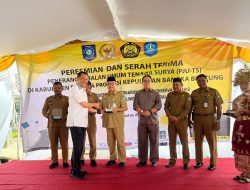 BPJ dan Kementerian ESDM Serah Terima PJU Tenaga Surya di Desa Paya Benua