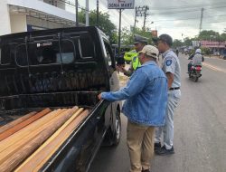 Kurangi Risiko Kecelakaan, Jasa Raharja bersama Satlantas Polres, UPT Samsat, dan Dishub Beltim Lakukan Kampanye Keselamatan Berkendara