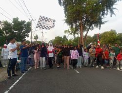 Peringati HUT ke-78 RI, IIKT Muntok Gelar Jalan Sehat