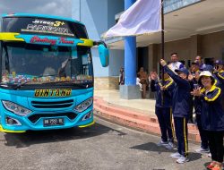 Bupati Algafry Lepas Kontingen Bangka Tengah Porprov Babel 2023 Bangka Barat