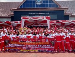 Lepas 256 Kontingen Basel Porprov 2023, Riza: Bawa Medali dan Jaga Nama Baik Daerah!