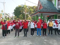 Meriahkan HUT Ke-78 RI, Kemenag Gelar Jalan Sehat