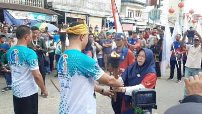Api Obor Porprov VI Babel Tiba di Parittiga
