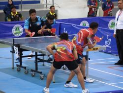 57 Atlet Cabor Tenis Meja Mulai Bertading Perebutkan 7 Medali