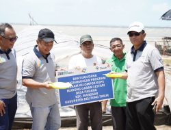 PT Timah Tbk Dorong Peningkatan Produksi Garam Kube Garam Lestari Belitung Timur