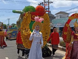 Pawai Karnaval HUT RI di Kota Koba Berlangsung Meriah