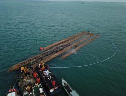 PT Timah Tbk Laksanakan Antisipasi Pencemaran di Lokasi Musibah KIP 11