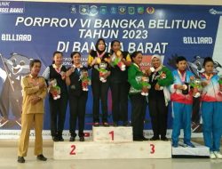 Koleksi 10 Medali, Babar Juara Umum Cabor Biliar