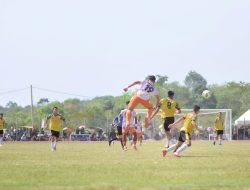 Final Sepak Bola, Tuan Rumah Dikalahkan Bangka Tengah lewat Drama Penalti