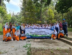Kader Adiwiyata Bangka Barat Kunjungi ke Hutan Kota Unit Metalurgi Mentok PT Timah Tbk, Mengenal Hutan Konservasi