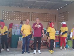 Jalan Santai di Kelurahan Asam, Hasil Swadaya Masyarakat