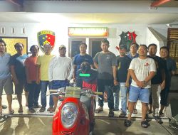 Residivis Pencuri Motor Diringkus Tim Gabungan