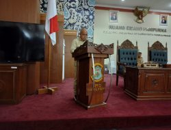 Wali Kota Sampaikan Nota Keuangan dan Raperda Perubahan APBD Kota Pangkalpinang
