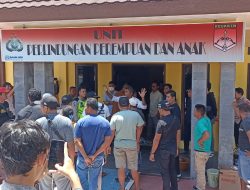 Massa Flobamora Babel Datangi Mapolres Bangka Tengah soal Kejelasan Kasus Kematian Valentinus